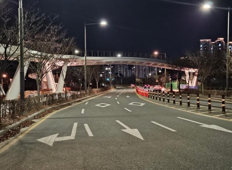 만성지구∼기지제 잇는 보행육교 ‘임시 개통’